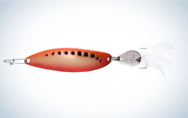 Il Clam Leech Flutter Spoon è una delle migliori esche per la pesca sul ghiaccio.